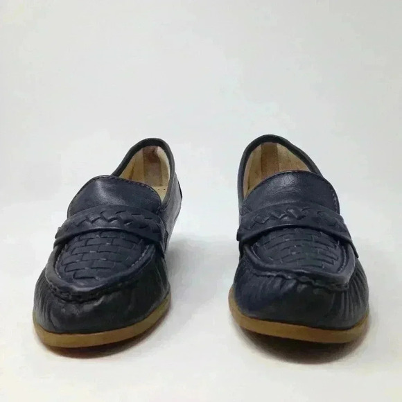 Dexter Plus Women 7.5 Blue Contoured Comfort Shoes - Picture 2 of 8